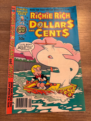 Richie Rich Dollars & Cents #98 VF Harvey Comic Book Poor Little Rich Boy 9 J462
