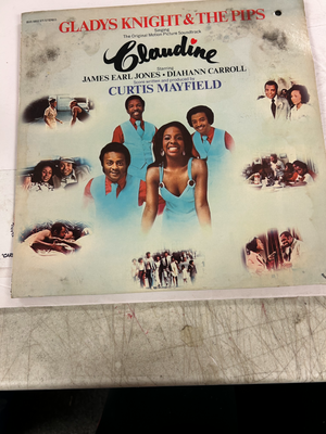Gladys Knight And The Pips Claudine Soundtrack LP Vinyl Record Buddah Curtis May