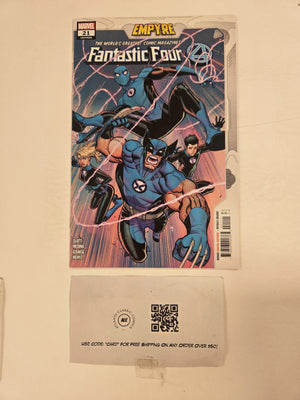Fantastic Four #21 NM Marvel Comic Books Franklin Valerie 5 HH135
