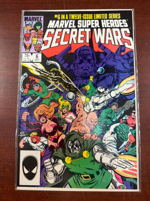 Marvel Super Heroes Secret Wars # 6 NM Comic Book Dr. Doom Beyonder 3 J800