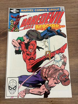 Daredevil # 173 VF Marvel Comic Book Frank Miller Bullseye Elektra 5 J467