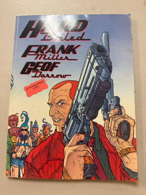 Hard Boiled Dark Horse Comics Graphic Novel Signed Sketched Geof Darrow 2 J333