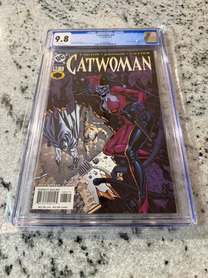 Catwoman # 83 CGC Graded 9.8 DC Comic Book Harley Quinn 2000 JH40