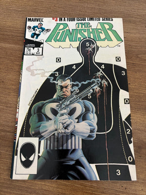 Punisher # 3 VF Marvel Comic Book Limited Series 16 J471
