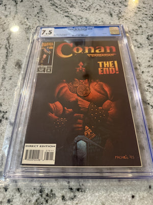 Conan The Barbarian # 275 CGC Graded 7.5 Marvel Comic Book Last Issue 1993 JH45