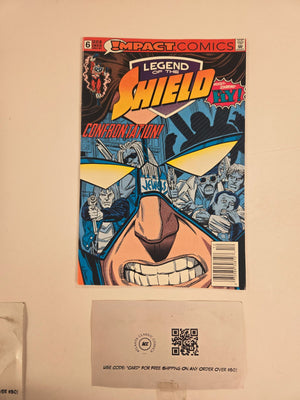 Legend of the Shield #6 NM Impact Comic Books 24 HH125