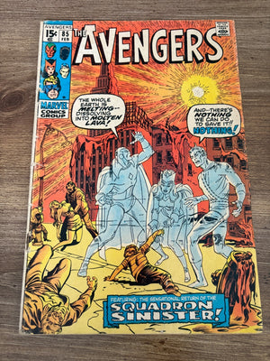 Avengers # 85 VG Marvel Comic Book Squadron Sinister Vision Witch 11 J483