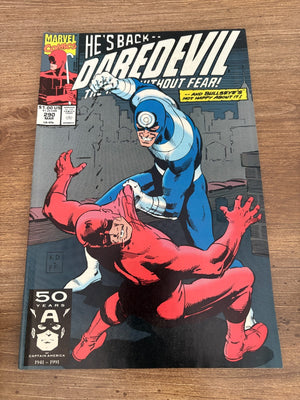 Lot Of 5 Daredevil Marvel Comic Books # 290 291 292 293 294 VF-NM 3 J467