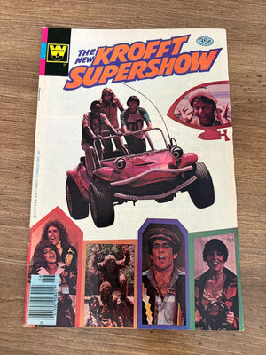 The New Krofft Supershow # 3 VF- Whitman Gold Key Comic Book Photo Cover 18 J462
