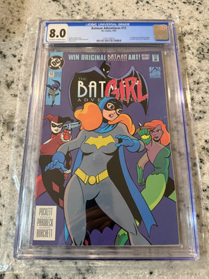 Batman Adventures # 12 CGC Graded 8.0 Marvel Comic Book 1st Harley Quinn Ap JH38