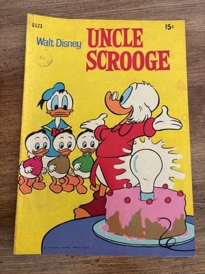 Uncle Scrooge Foreign Comic Book Walt Disney 1972 Donald Duck 7 J463