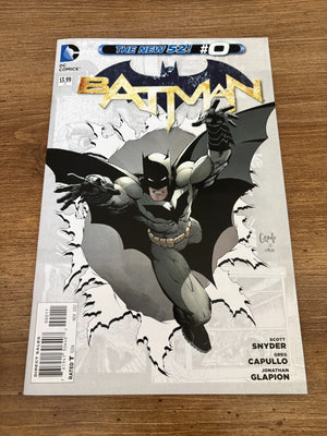 Batman #0 (2012) NM DC New 52 Snyder Capullo Comic Book 5 J482
