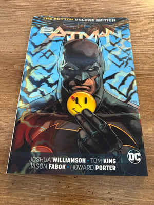 Batman The Button Deluxe Edit. HARDCOVER DC Comics TPB Graphic Novel Book 3 J469
