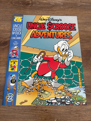 Walt Disney's Uncle Scrooge Adventures 22 Gladstone Comic Book Carl Barks 5 J474