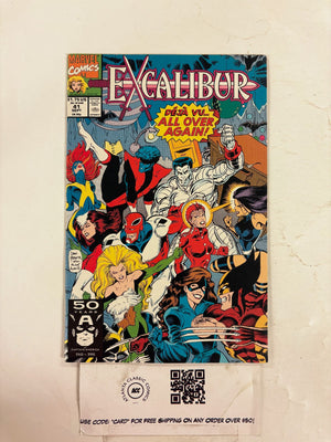 Excalibur #41 NM Marvel Comic Books Kitty Pryde Nightcrawler Meggan 24 HH114