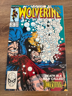 Wolverine #19 (1989) VF/NM 1st Print Comic Book 14 J482