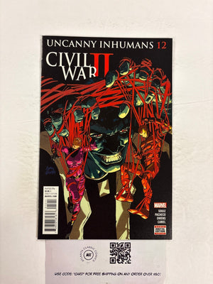 Uncanny Inhumans #12 Marvel VF-NM Comic Book 32 ET28