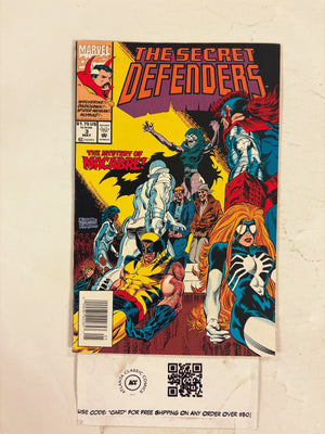 Secret Defenders #3 FN Marvel Comic Books Wolverine Dr. Strange Blaze 5 HH117