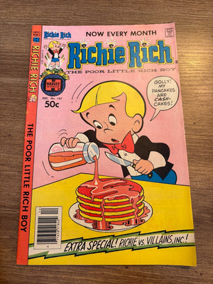 Richie Rich # 197 FN/VF Harvey Comic Book Poor Little Rich Boy 16 J462