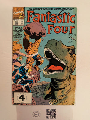 Fantastic Four #346 VF Marvel Comic Books Thing Human Torch 5 HH127
