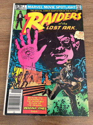 Raiders of the Lost Ark #1 1981 Newsstand VF-NM Comic Book 21 EC1
