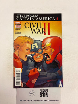 Steve Rogers Captain America #4 Marvel VF-NM Comic Book 36 ET28