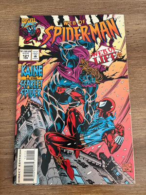 Web Of Spider-Man # 121 NM Marvel Comic Book Venom Carnage Scarlet 15 J466