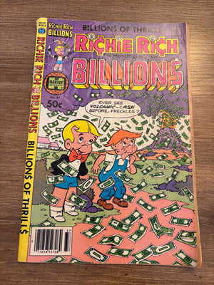 Richie Rich Billions # 37 VG Harvey Comic Book 10 J462