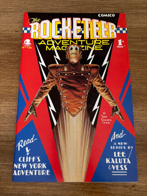 The Rocketeer Adventure Magazine # 1 NM Comico Comic Book Kaluta 18 J464