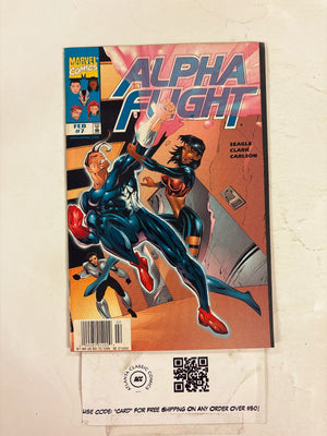 Alpha Flight #7 NM Marvel Comic Books Vindicator Purple Girl Puck 20 HH117
