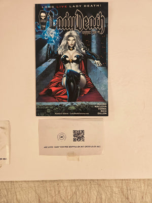 Lady Death Oblivion Kiss #1 VF Coffin Comic Books Pulido Maclean 20 HH131