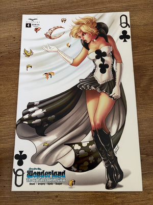 Wonderland # 4 NM 1st Print Variant Zenescope Comic Book Grimm Fairy 11 J480