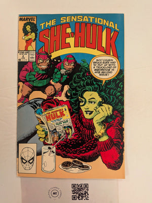 Sensational She-Hulk #2 NM Marvel Comic Books Avengers Fantastic Four 24 HH127