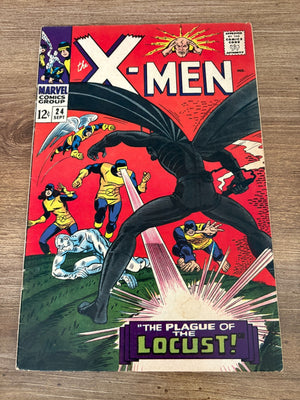 Uncanny X-Men # 24 FN Marvel Comic Book Wolverine Cyclops Storm 13 J483
