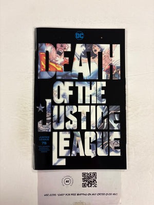 Justice League #75 Death of the Justice League DC VF-NM Comic Book 16 ET29