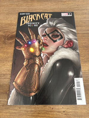 Giant Size Black Cat Infinity Score #1 NM Variant Cover Marvel Comic Book 9 J478