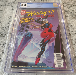Harley Quinn # 16 CGC Graded 9.8 DC Comic Book Batman Gotham Joker 2002 JH44