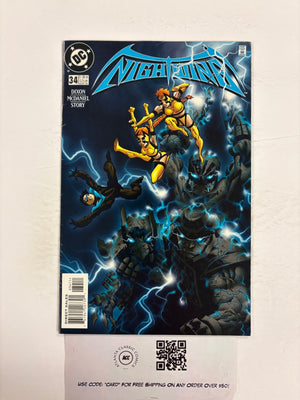 Nightwing #34 DC VF-NM Comic Book 13 ET24