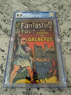 Fantastic Four # 48 CGC Graded 6.5 Marvel Comic 1st Silver Surfer Galactus JH12