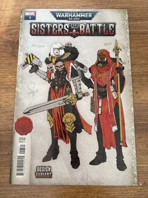 Warhammer 40,000: Sisters of Battle 3 Salazar Cover (2021) NM Comic Book 13 J482