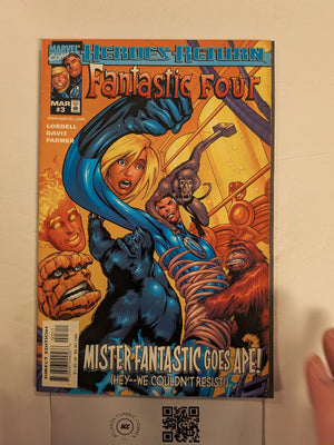 Fantastic Four #3 NM Marvel Comic Books Thing Human Torch 11 HH129