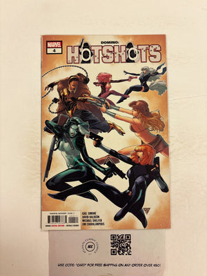 Hotshots #4 NM Marvel Comic Books Domino Black Widow 11 HH137
