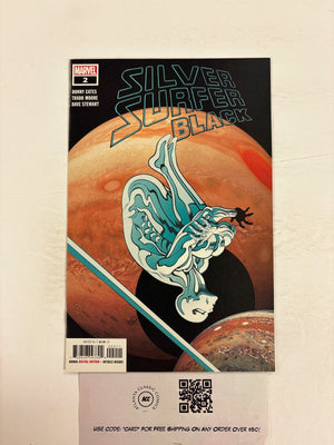 Silver Surfer Black #2 NM Marvel Comic Books Fantastic Four Galactus 15 Hh137