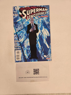 Superman Unchained #4 DC VF-NM Comic Book 9 ET32