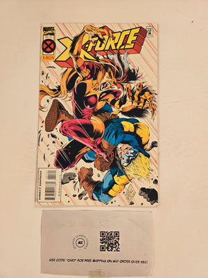 X-Force #41 NM Marvel Comic Books Cable Domino Cannonball Sunspot 23 HH137