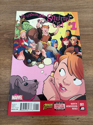 The Unbeatable Squirrel Girl # 1 NM 1st Print Marvel Comic Book 2 J482