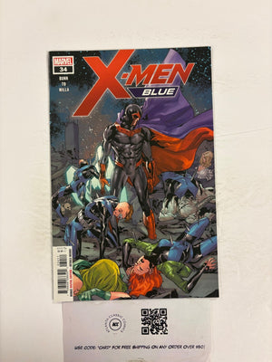 X-Men Blue #34 Marvel VF-NM Comic Book 36 ET24