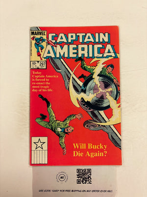 Captain America #297 VF Marvel Comic Books Avengers 7 HH137