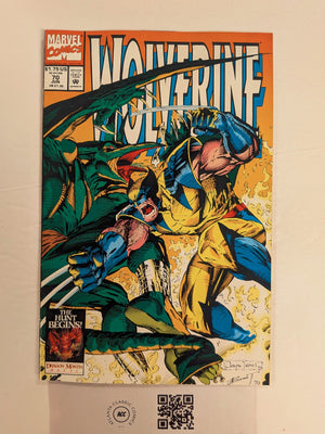 Wolverine #70 NM Marvel Comic Books X-Men Sabretooth 18 HH129