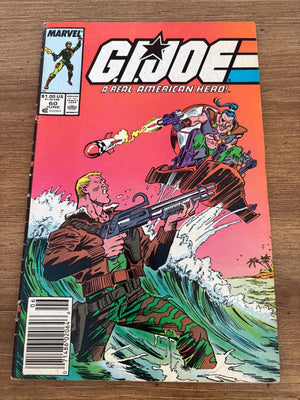 G.I. Joe # 60 FN Marvel Comic Book Snake Eyes Duke Cobra Destro 15 J481